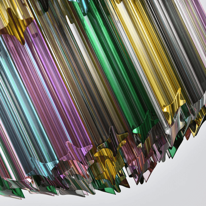 Prismatic Murano Colorful Chandelier - Vakkerlight