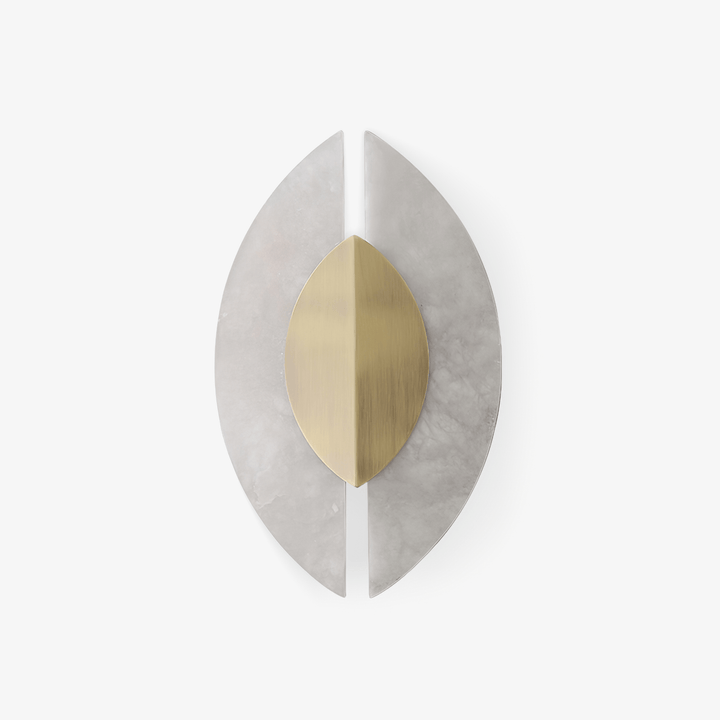 Solari Alabaster Leaf Sconce - Vakkerlight