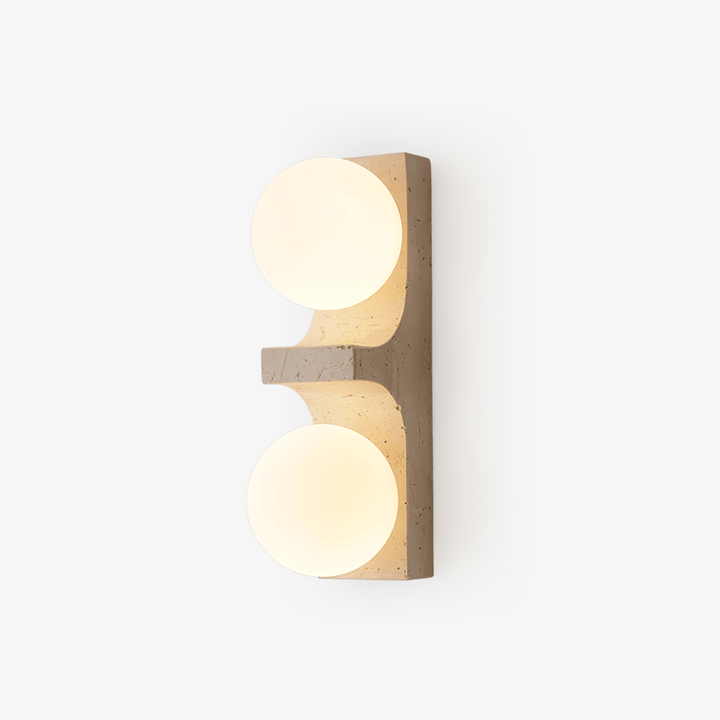 Cirra Travertine Wall Light - Vakkerlight
