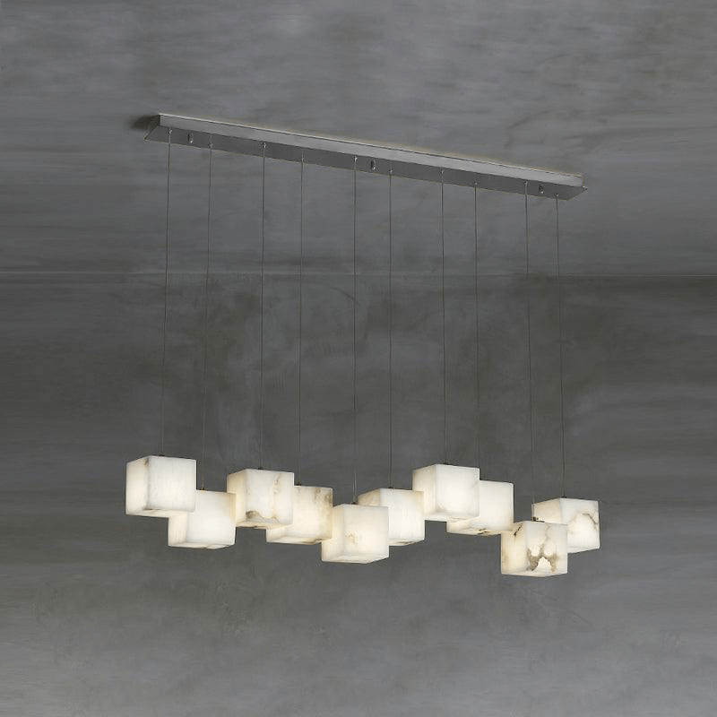 Alabaster Box Chandelier - Vakkerlight