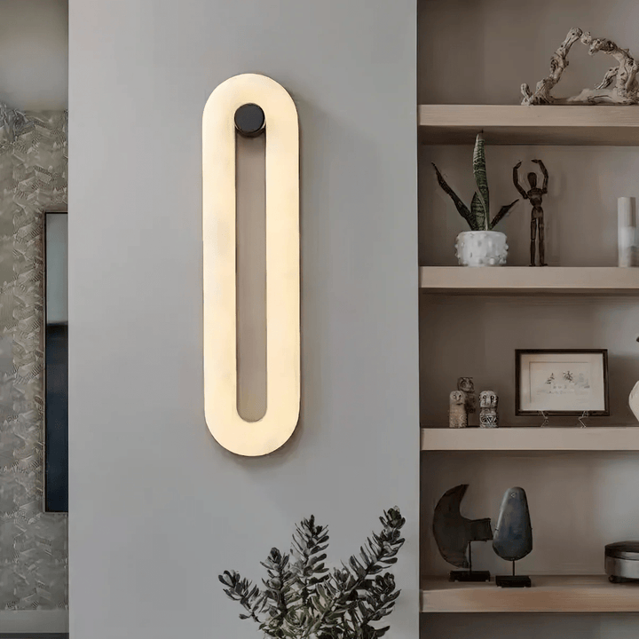 Alabaster Loop Wall Light - Vakkerlight