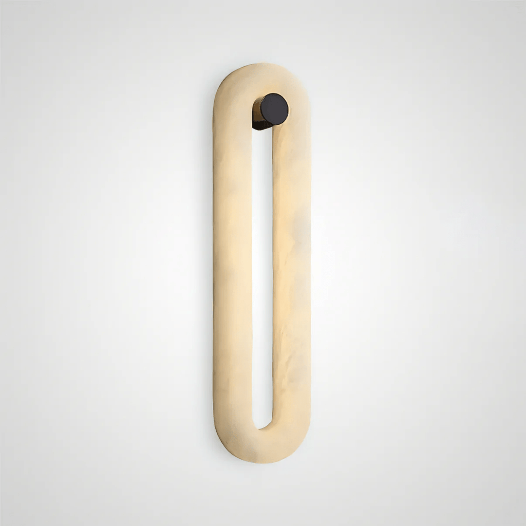 Alabaster Loop Wall Light - Vakkerlight