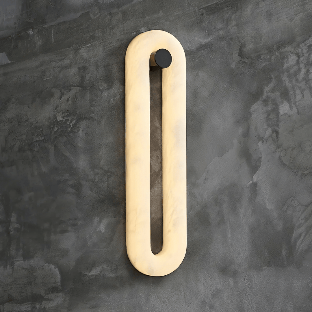 Alabaster Loop Wall Light - Vakkerlight