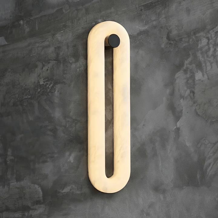Alabaster Loop Wall Light - Vakkerlight