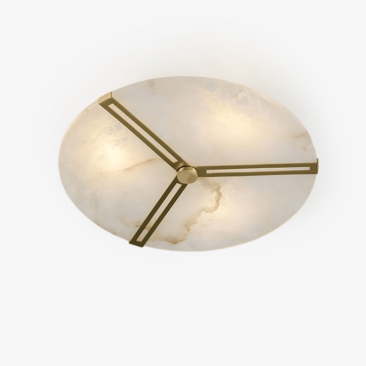 Clocks Alabaster Ceiling Light - Vakkerlight