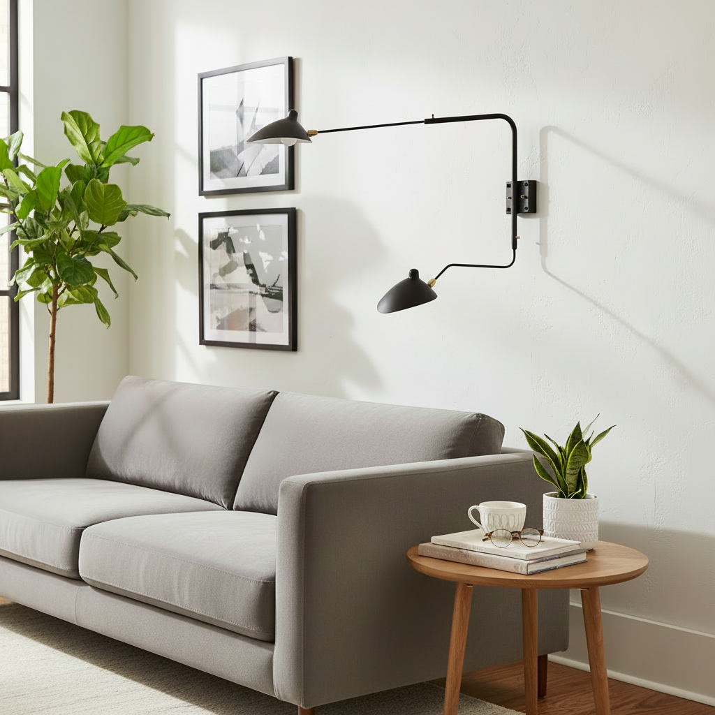 Serge Mouille Wall Sconce