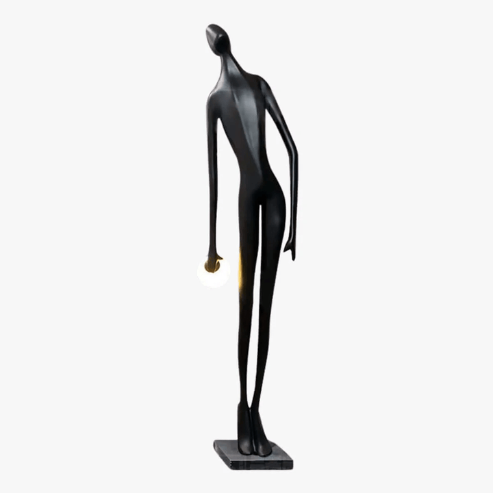 Noir Muse Sculpture Floor Lamp - Vakkerlight