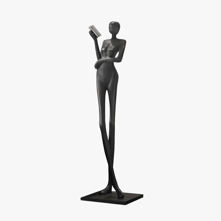 Graceful Reader Sculpture Ornaments - Vakkerlight