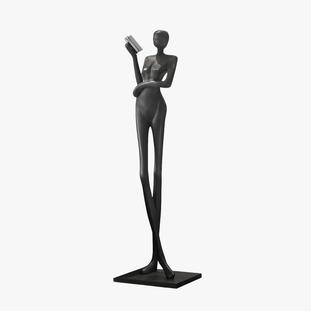 Graceful Reader Sculpture Ornaments - Vakkerlight