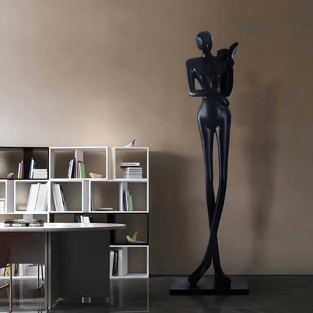Graceful Reader Sculpture Ornaments - Vakkerlight