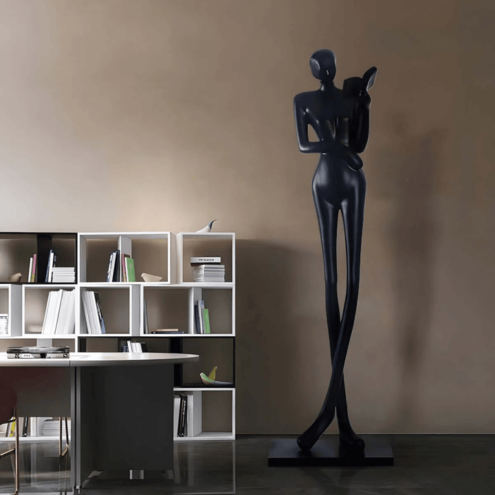 Graceful Reader Sculpture Ornaments - Vakkerlight