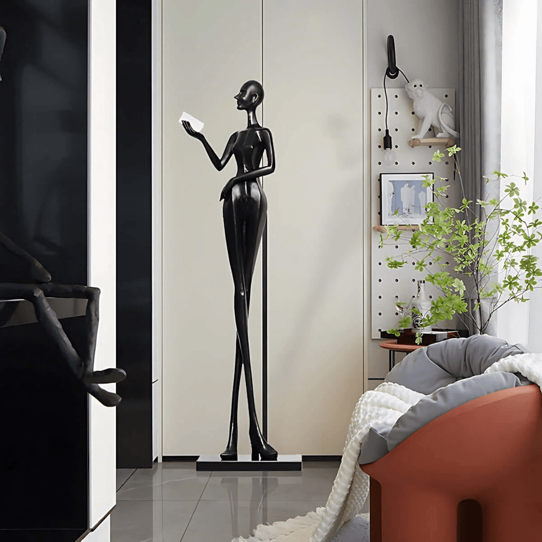 Elegant Lady Sculpture Ornaments - Vakkerlight