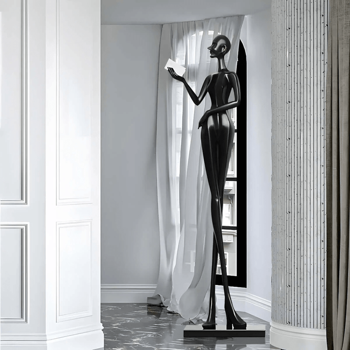 Elegant Lady Sculpture Ornaments - Vakkerlight