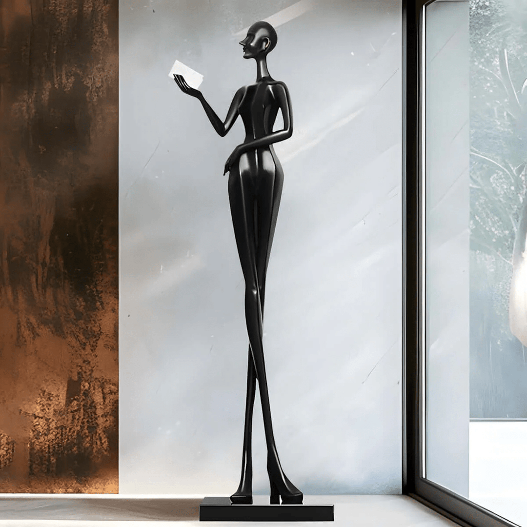 Elegant Lady Sculpture Ornaments - Vakkerlight