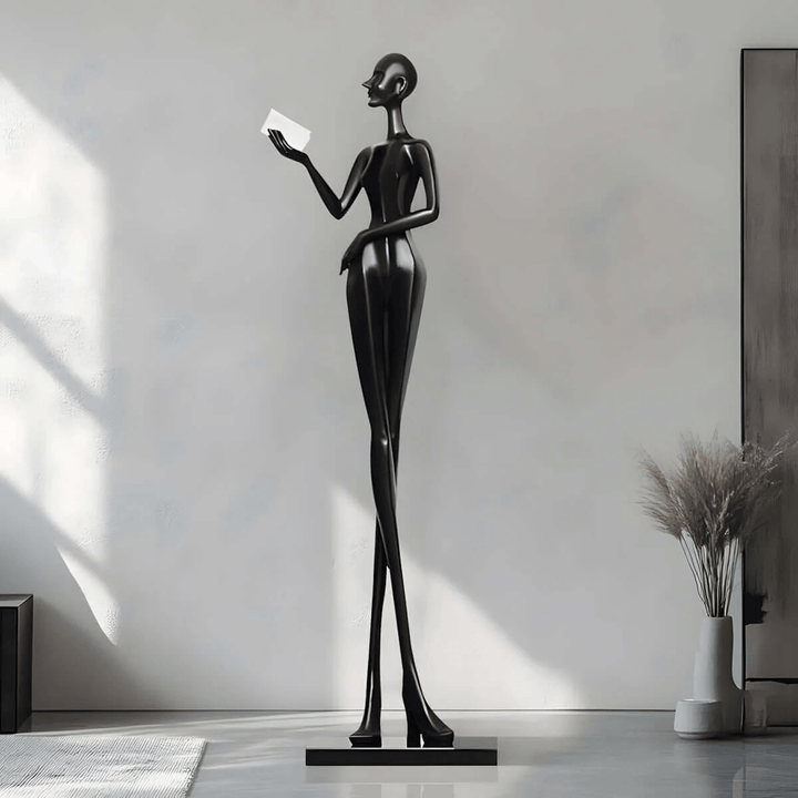 Elegant Lady Sculpture Ornaments - Vakkerlight