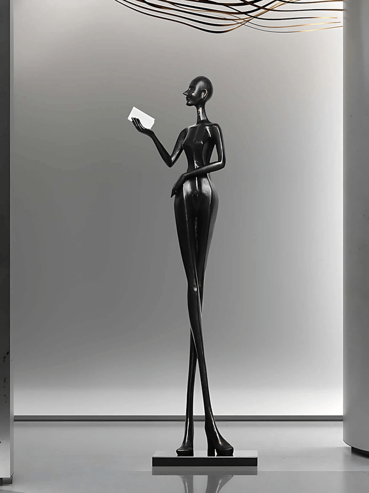 Elegant Lady Sculpture Ornaments - Vakkerlight
