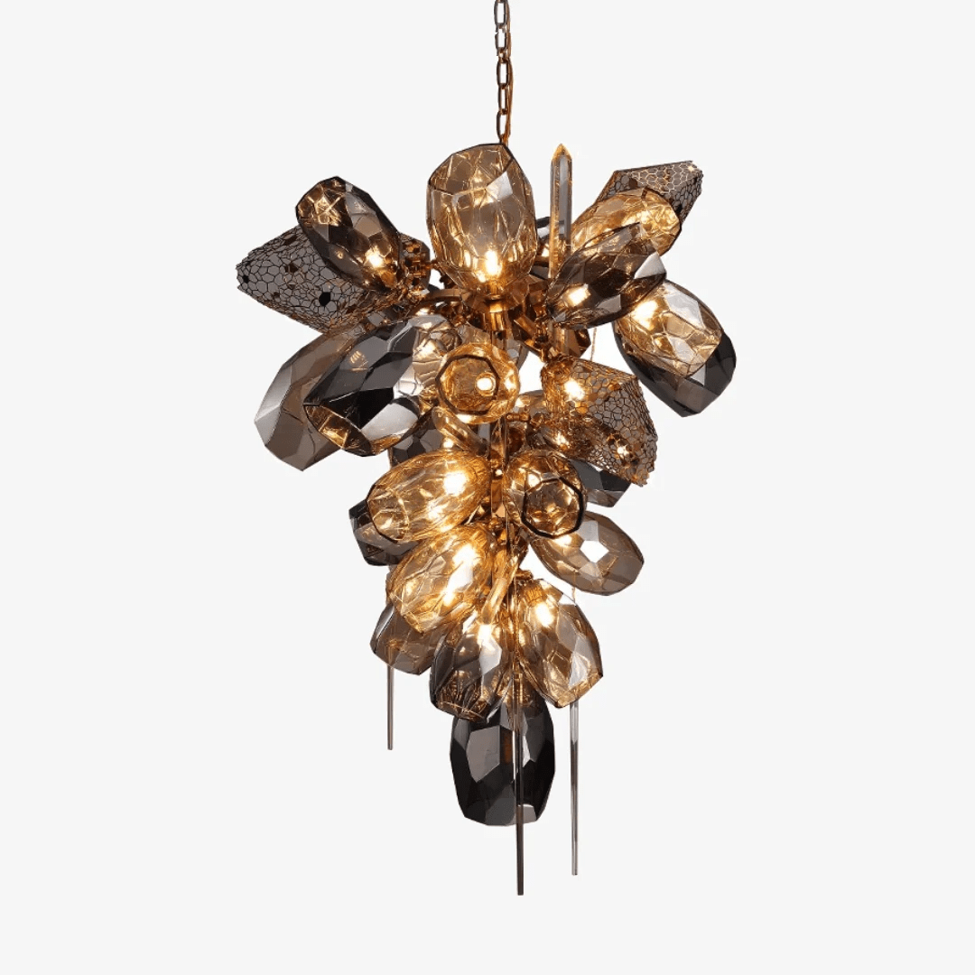 Modern Art Glass Crystal Chandelier - Vakkerlight
