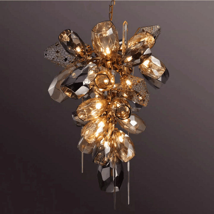 Modern Art Glass Crystal Chandelier - Vakkerlight
