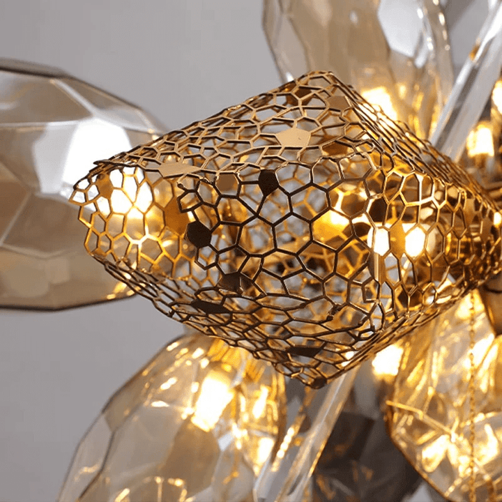 Modern Art Glass Crystal Chandelier - Vakkerlight