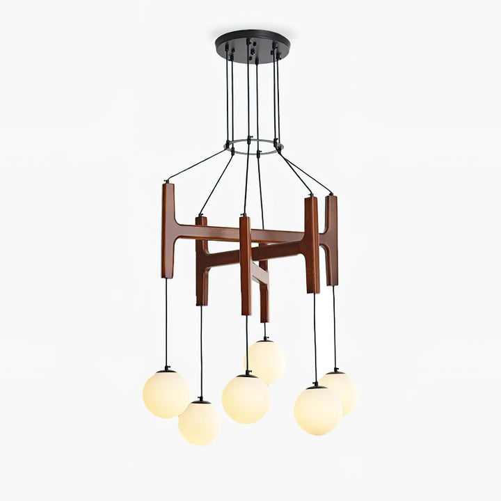 Lunna Orb Chandelier - Vakkerlight