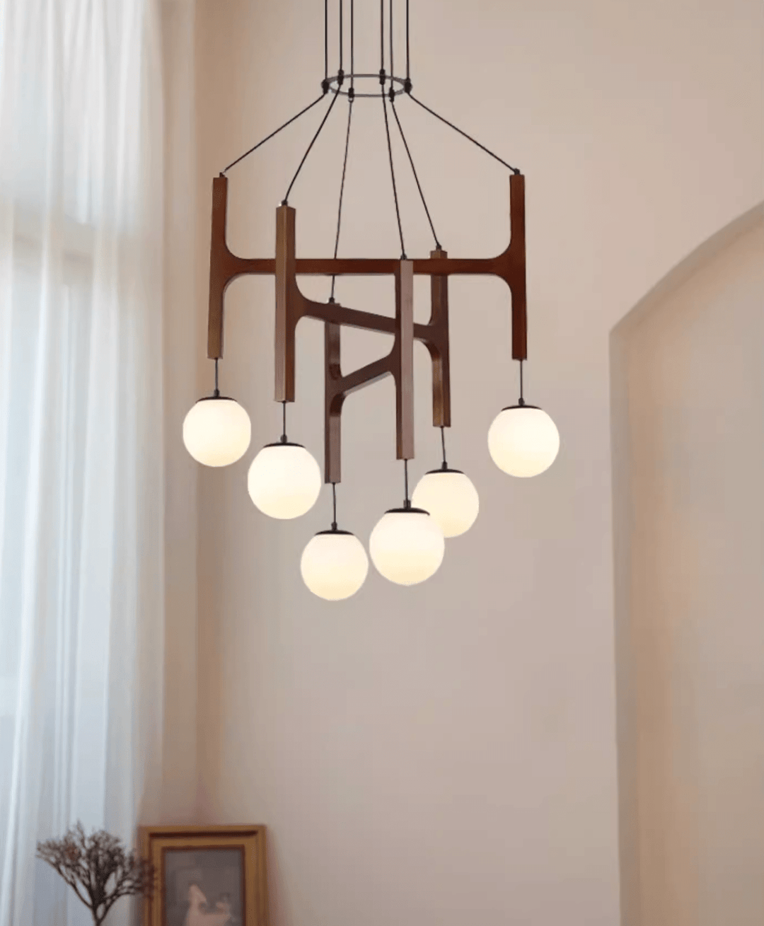 Lunna Orb Chandelier - Vakkerlight