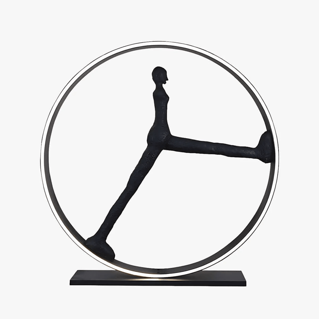 Time Walker Sculpture Floor Lamp - Vakkerlight