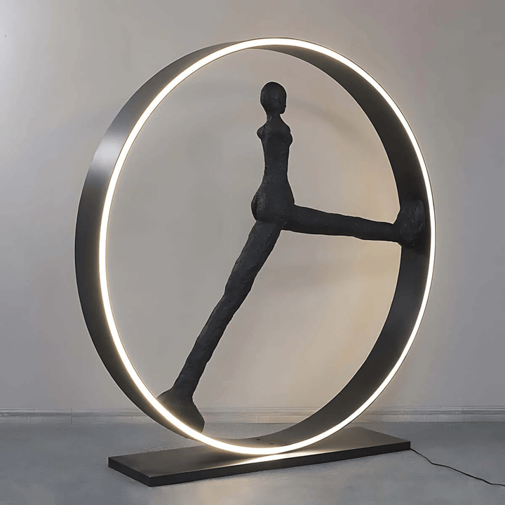 Time Walker Sculpture Floor Lamp - Vakkerlight