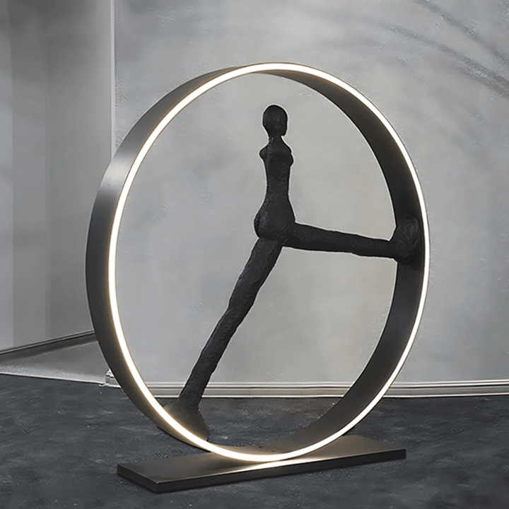 Time Walker Sculpture Floor Lamp - Vakkerlight