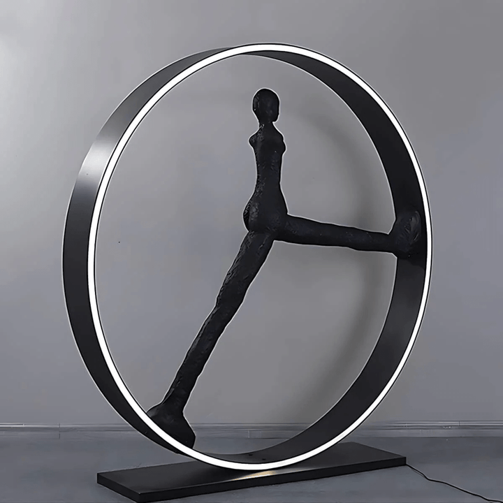 Time Walker Sculpture Floor Lamp - Vakkerlight