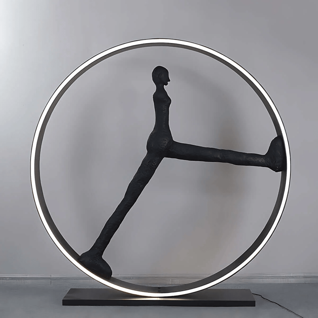 Time Walker Sculpture Floor Lamp - Vakkerlight