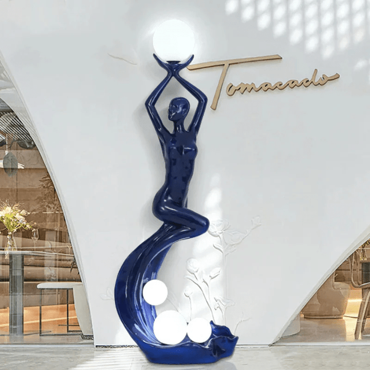 Mermaid Sculpture Floor Lamp - Vakkerlight