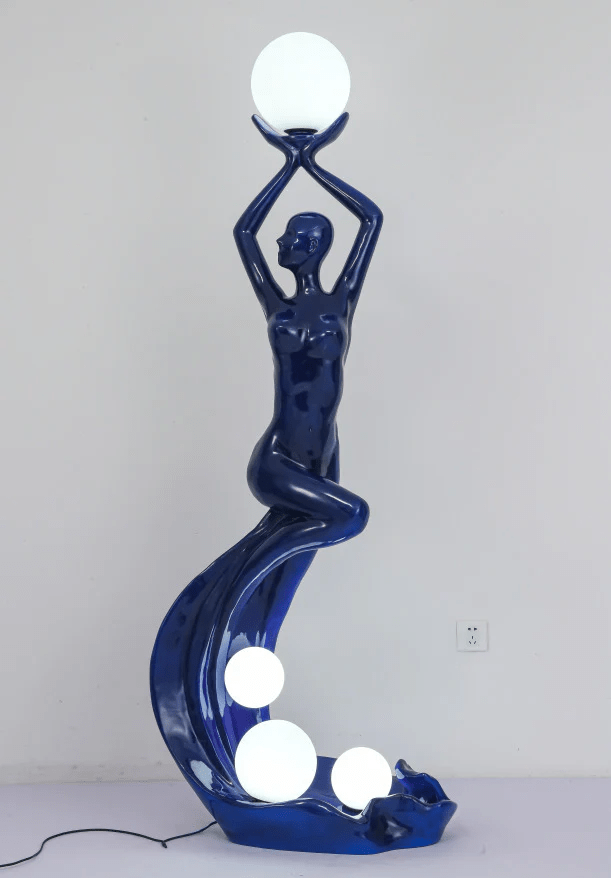 Mermaid Sculpture Floor Lamp - Vakkerlight