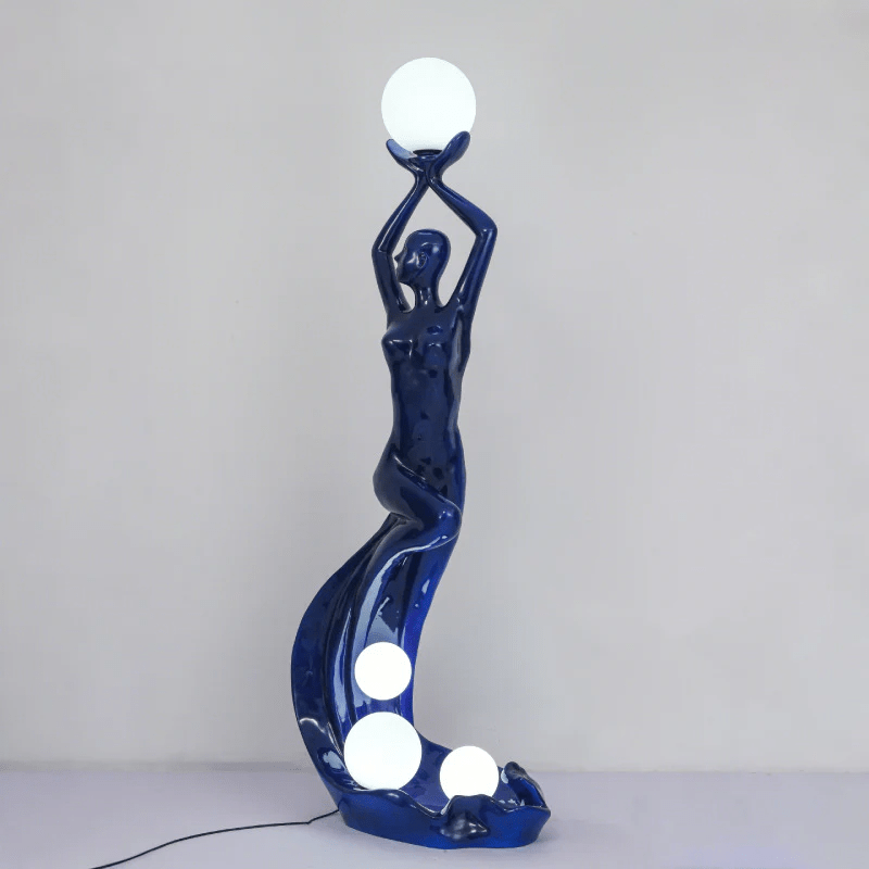 Mermaid Sculpture Floor Lamp - Vakkerlight