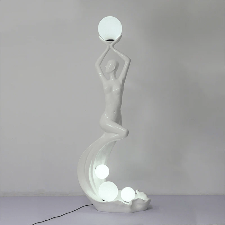 Mermaid Sculpture Floor Lamp - Vakkerlight