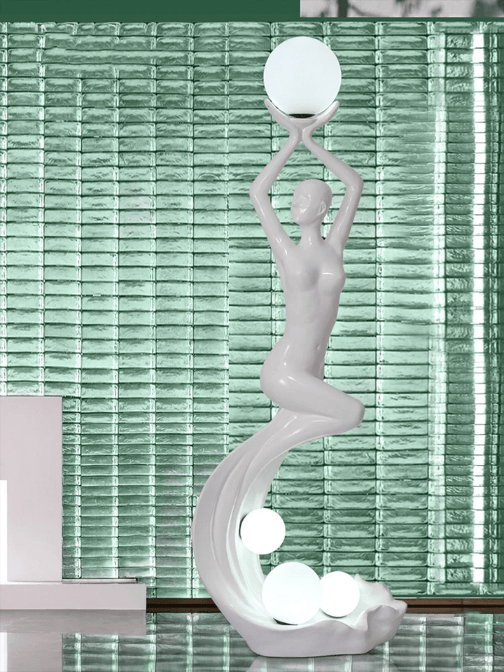 Mermaid Sculpture Floor Lamp - Vakkerlight