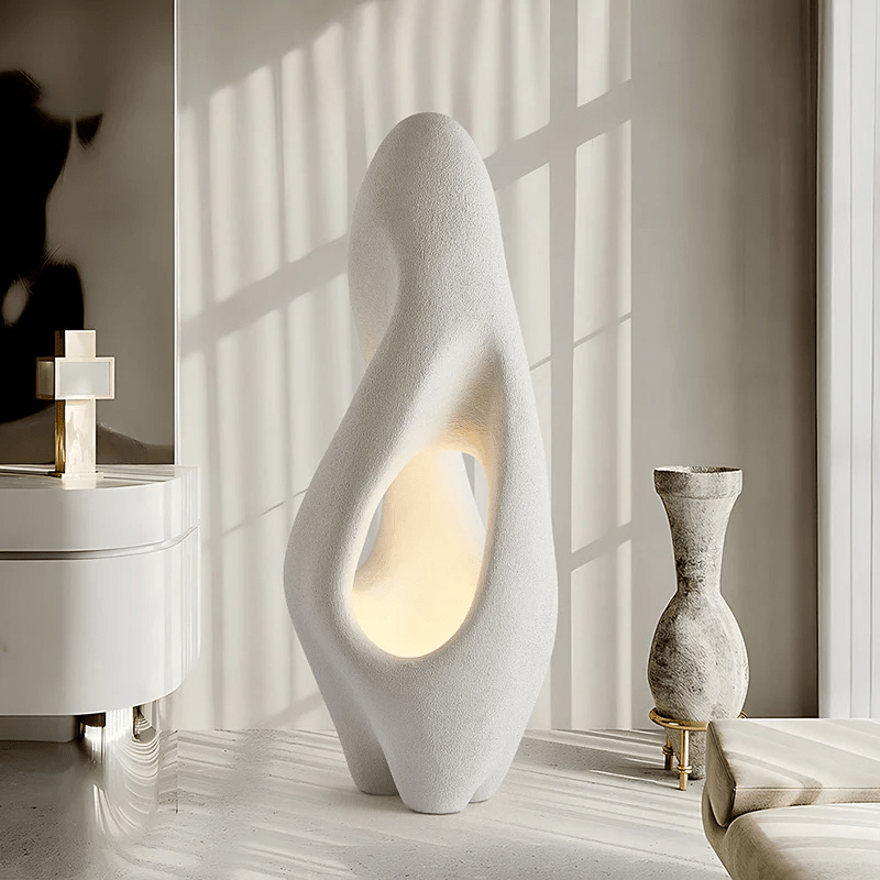 Wabi - Sabi White Floor Lamp - Vakkerlight