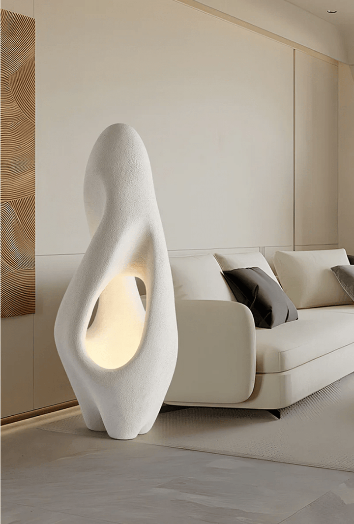 Wabi - Sabi White Floor Lamp - Vakkerlight