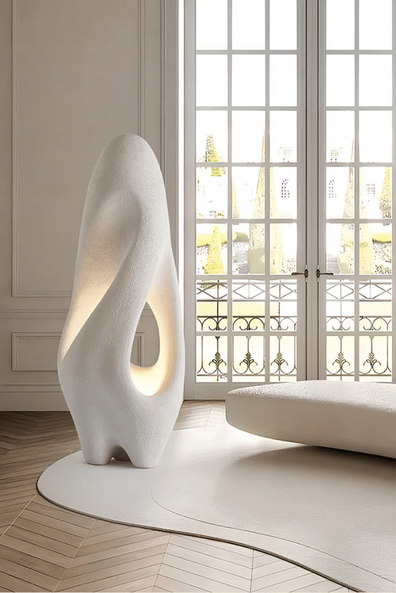 Wabi - Sabi White Floor Lamp - Vakkerlight