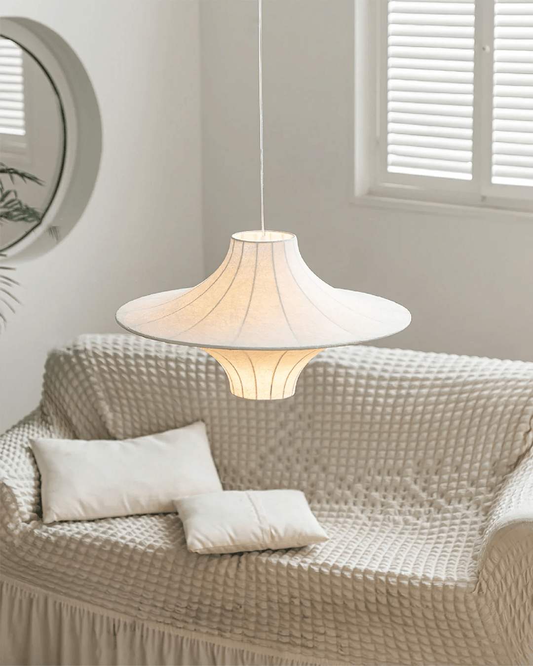 Caela Silk Pendant Lamp - Vakkerlight