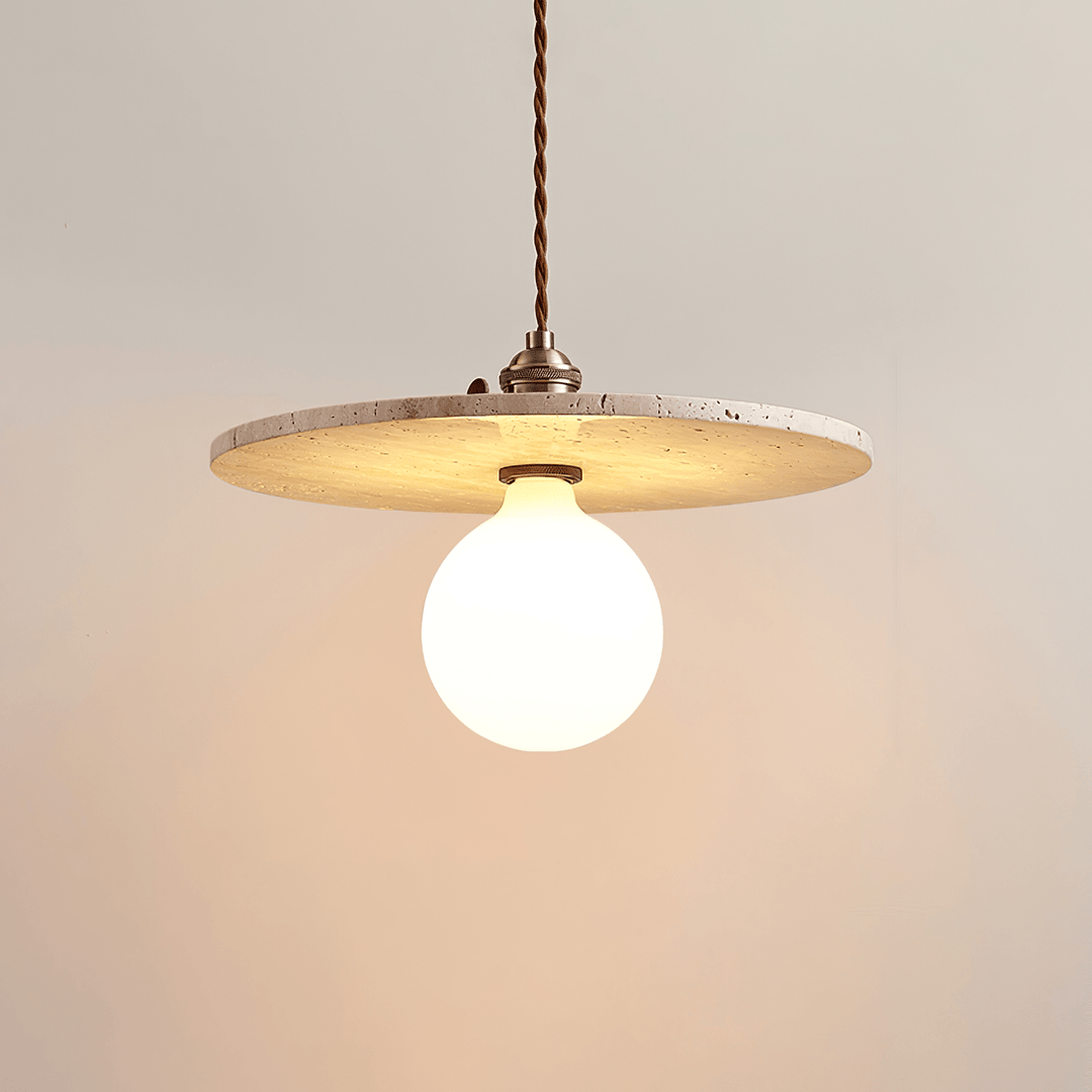 Renzo Travertine Pendant Light - Vakkerlight