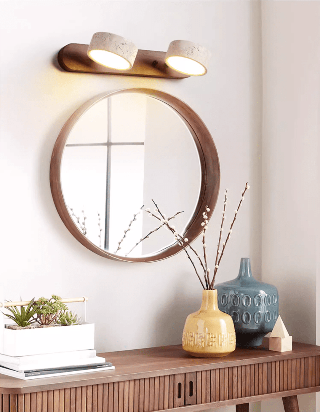 Travertine Duo Wall Light - Vakkerlight