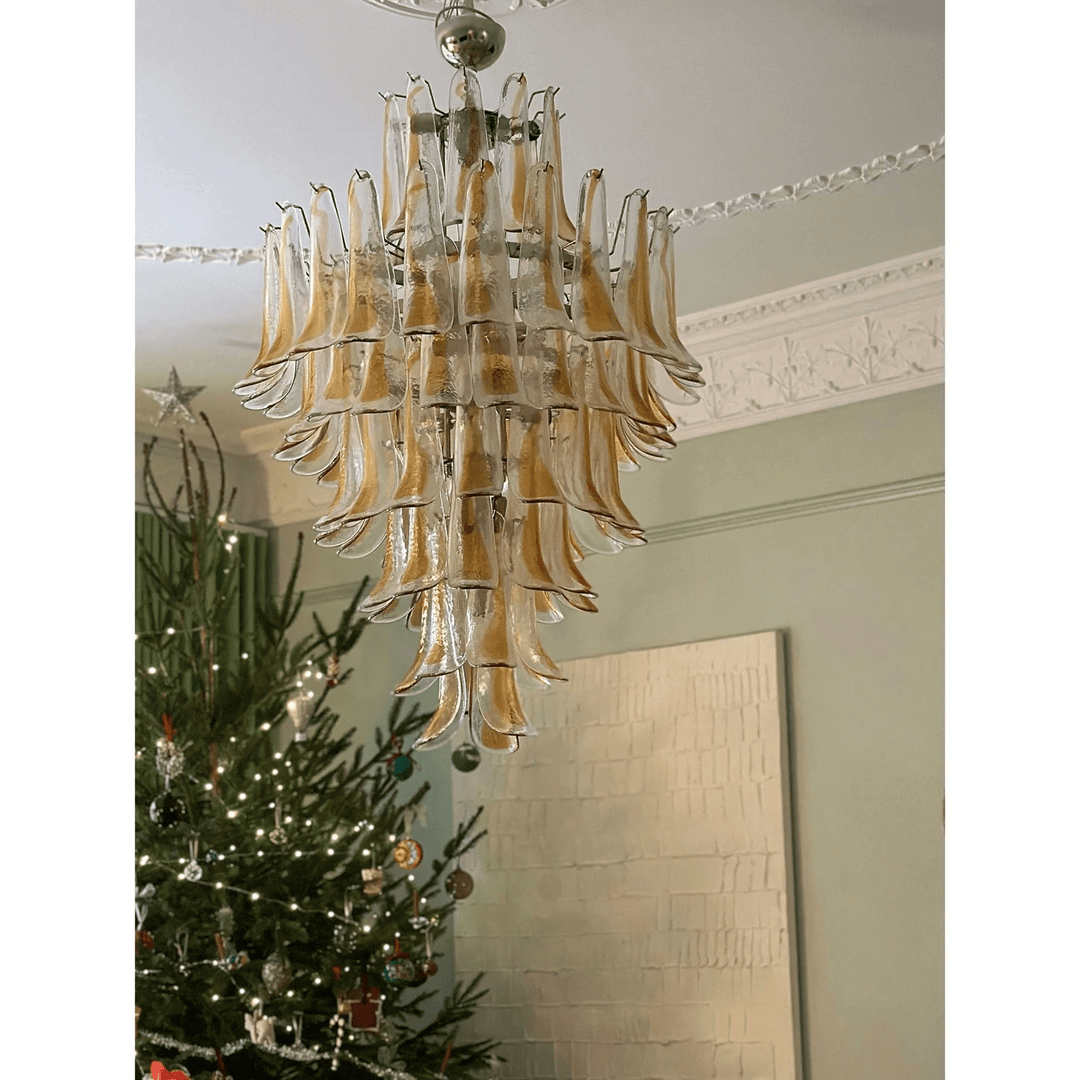 Dravina Glass Petals Pendant Lamp - Vakkerlight