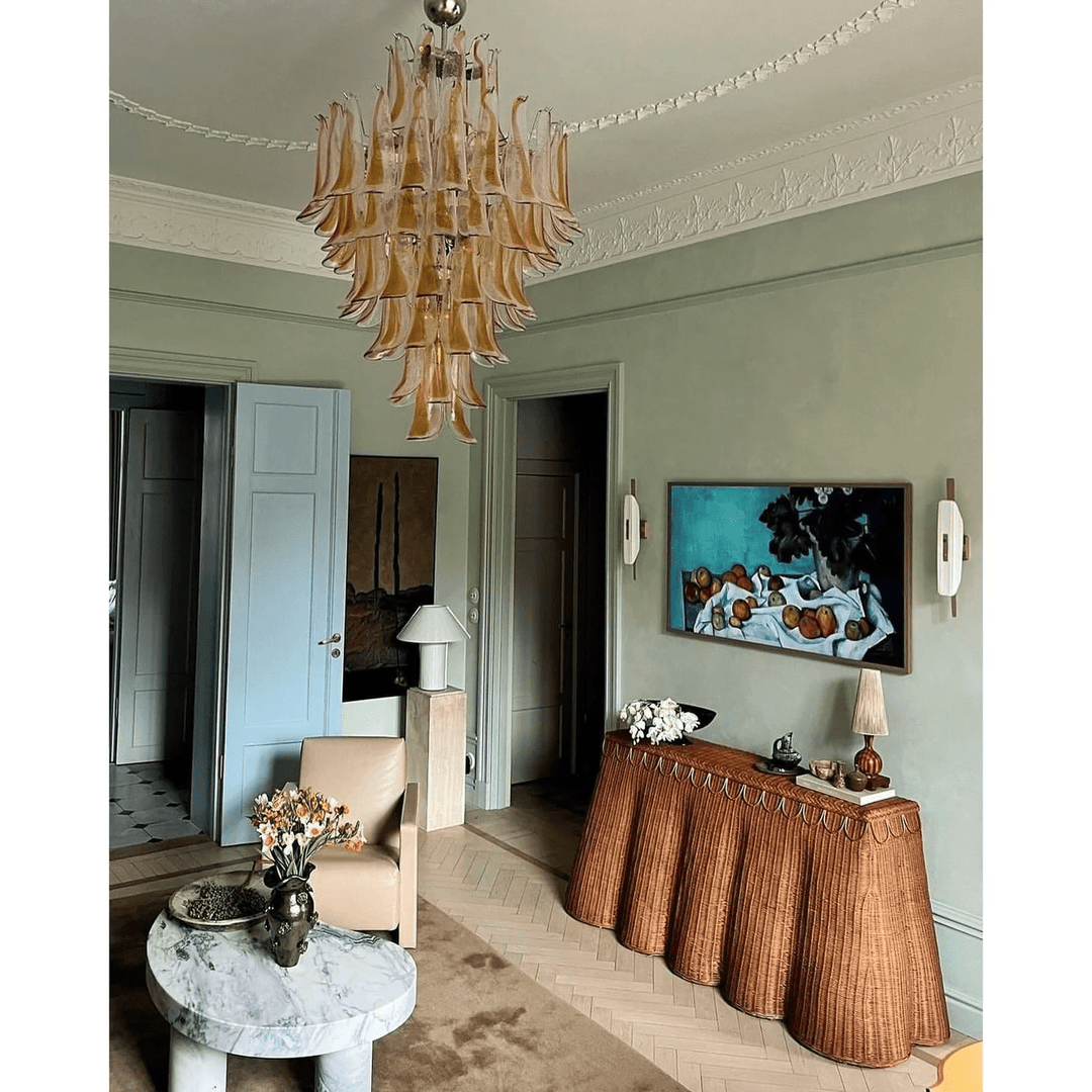 Dravina Glass Petals Pendant Lamp - Vakkerlight