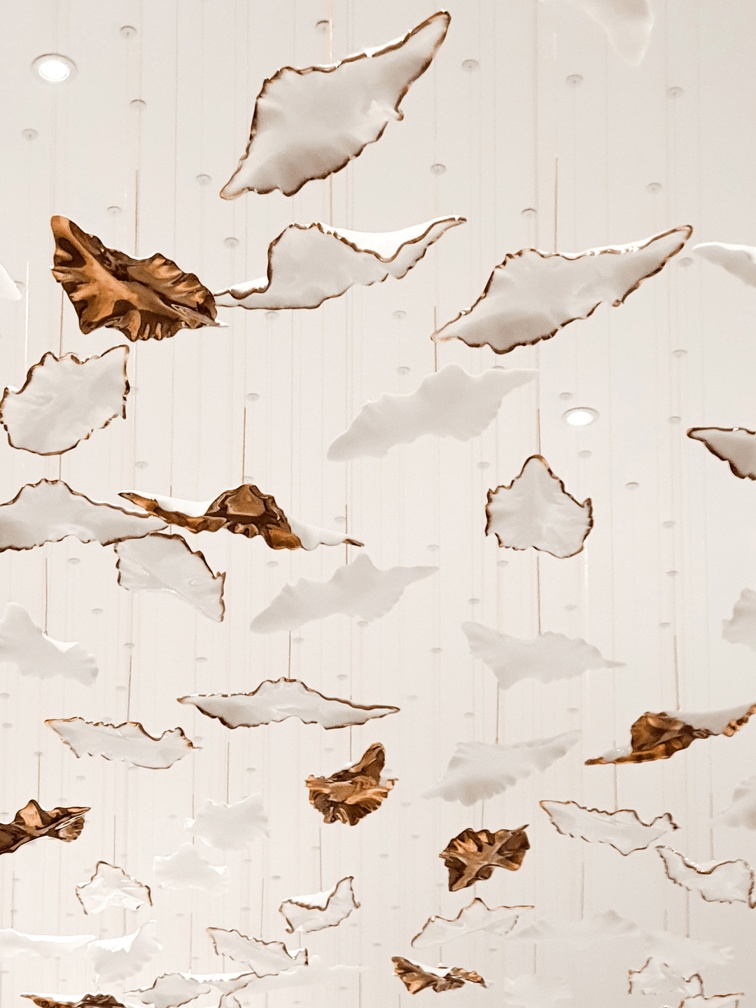 Leaf Twisted Sculptural Customize Chandelier - Vakkerlight