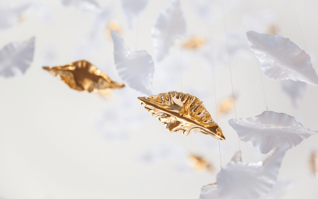 Leaf Twisted Sculptural Customize Chandelier - Vakkerlight