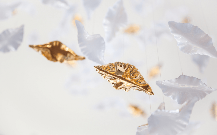 Leaf Twisted Sculptural Customize Chandelier - Vakkerlight