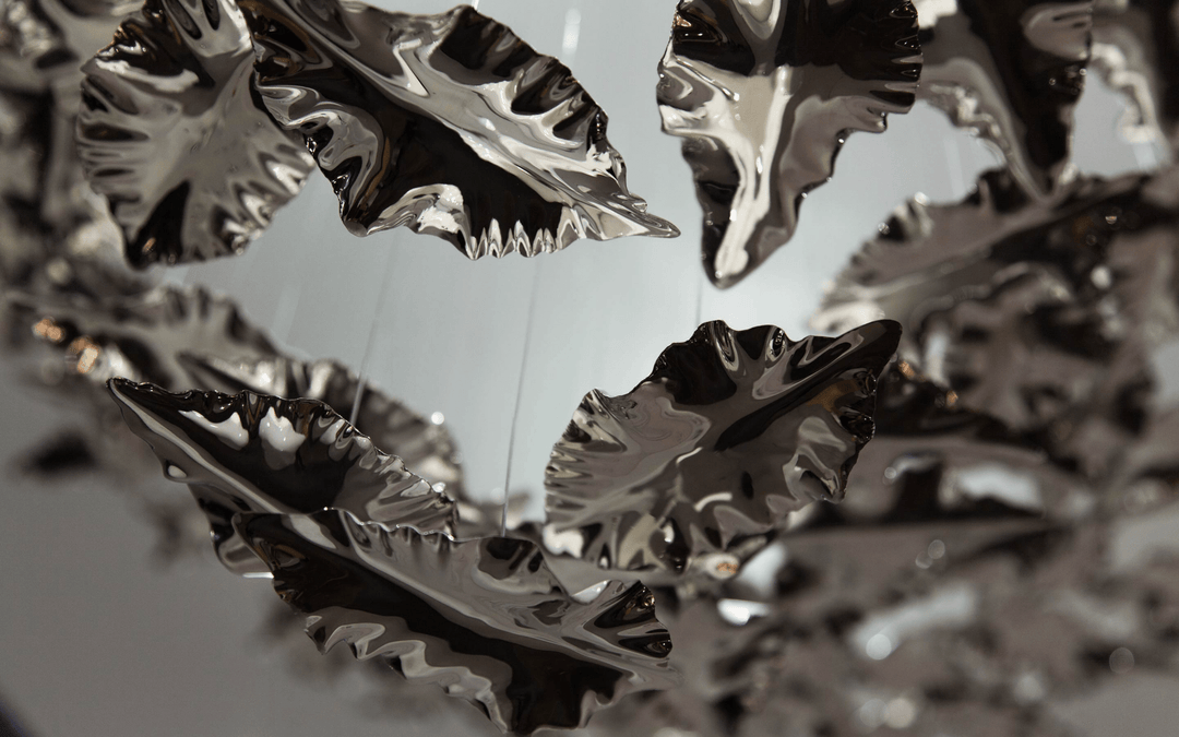 Leaf Twisted Sculptural Customize Chandelier - Vakkerlight