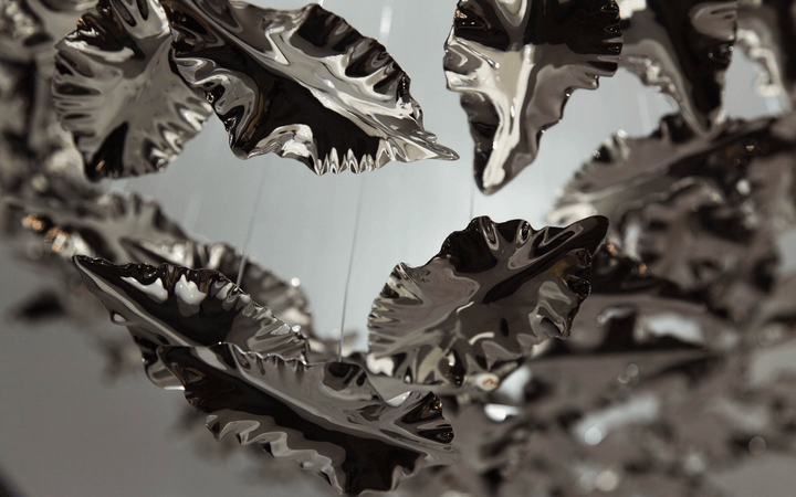 Leaf Twisted Sculptural Customize Chandelier - Vakkerlight