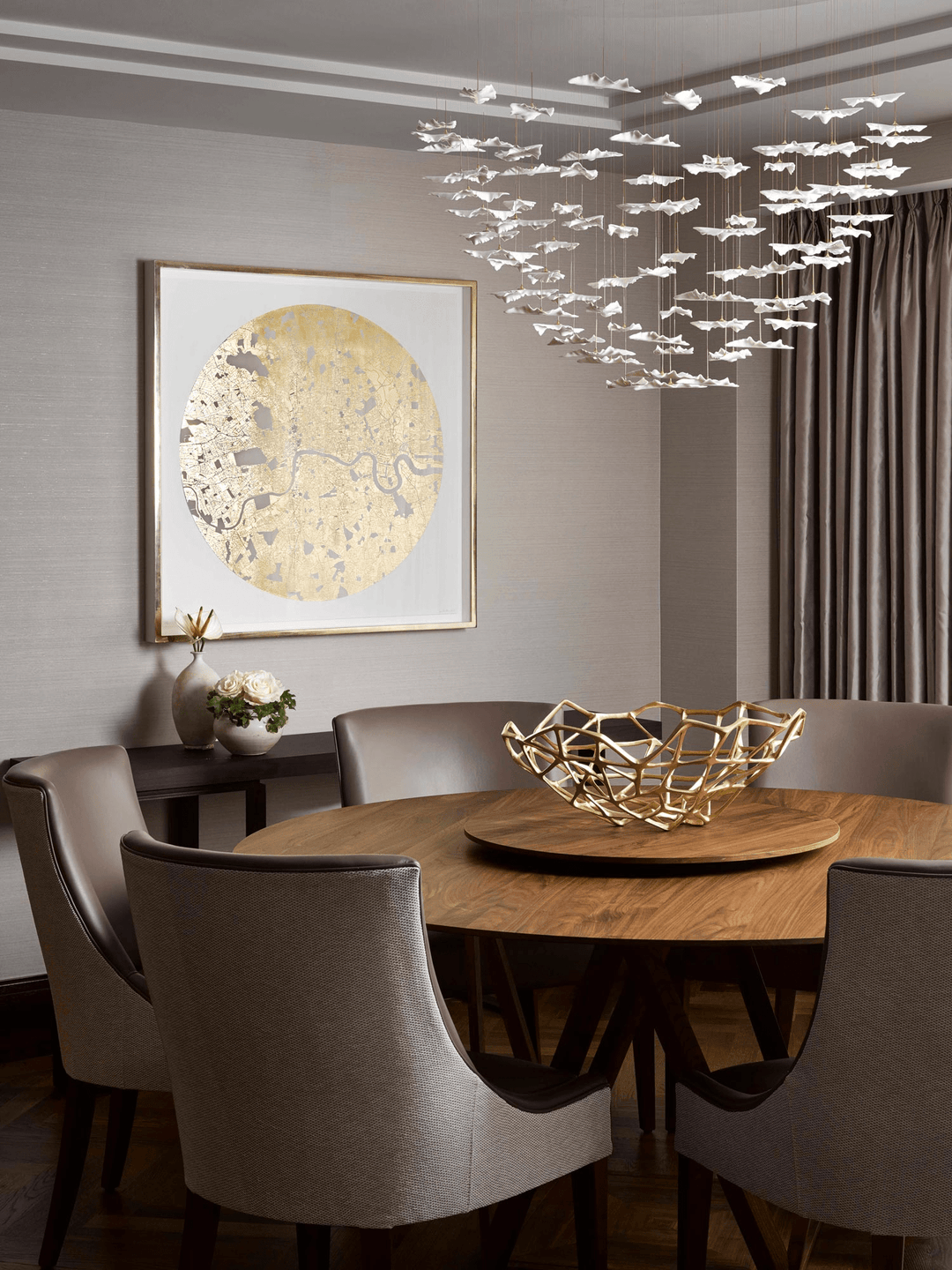 Leaf Twisted Sculptural Customize Chandelier - Vakkerlight