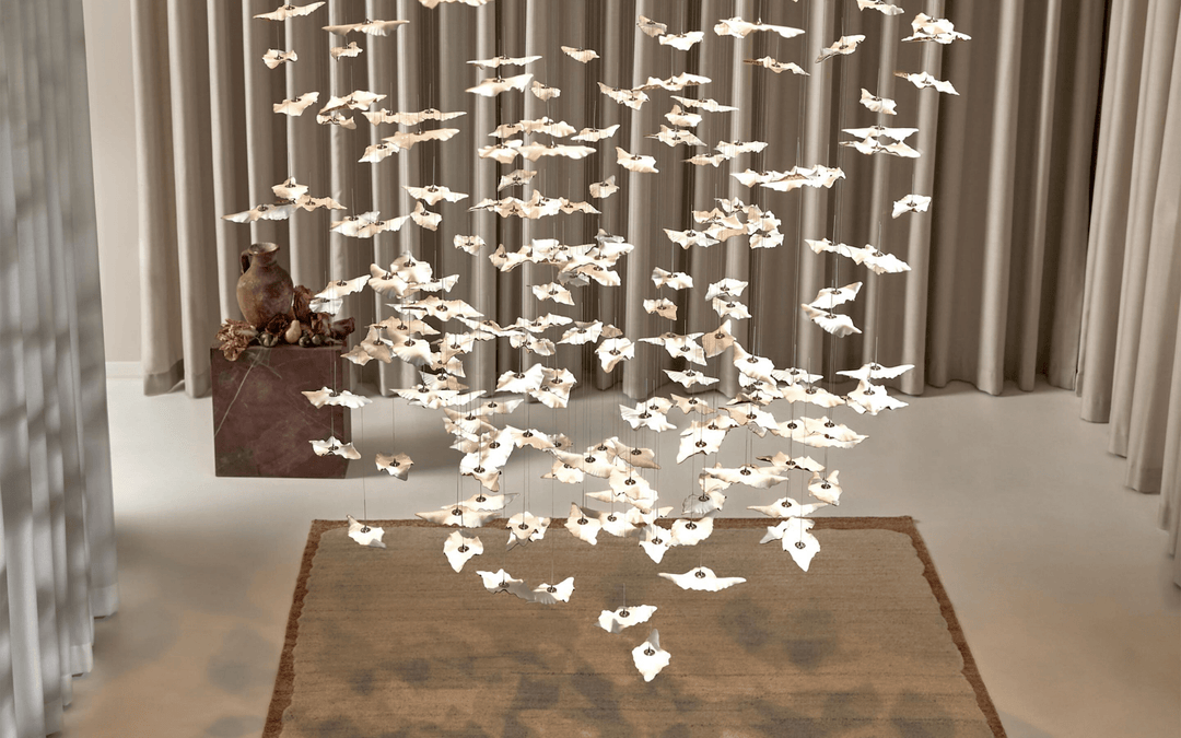 Leaf Twisted Sculptural Customize Chandelier - Vakkerlight